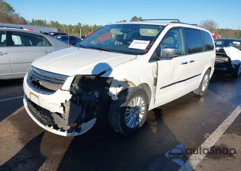 2012 Chrysler Town & Country Limited z USA, uszkodzony, nr VIN 2C4RC1GG0CR193400